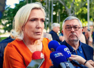 Rassemblement National's Marie Le Pen
